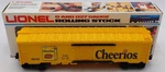 Lionel 6-9832 Gauge Cheerios Billboard Reefer Car Ex/box. Fixed Price $68.99.