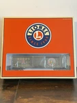 Lionel Operating Milk Boxcar 6-19894 Hoods Grade Nib. Fixed Price $70.00.