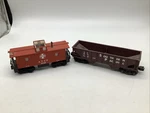 K-line 027 Gauge #K-6270 Sp Southern Pacific Hopper Train Car & Caboose Parts. Fixed Price $19.99.