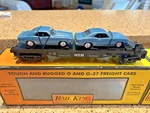 Rail King Mth Auto Transport Flatcar W/ertl 69 Camaro Item No. 30-7634 Nib. Fixed Price $40.00.