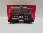 American Flyer 6-48707 New Haven Square Window Caboose Maroon Illuminated Ob. Fixed Price $21.99.