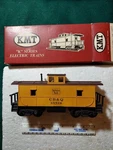 Kmt #K-503 Cb&q Burlington Route Car #13518 Caboose. Fixed Price $25.00.