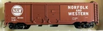 Athearn 92429 Ho Norfolk & Western 50-FT Double Door Box Car Nw 318680 Nos Rtr. Fixed Price $19.17.