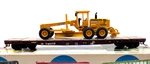 Ho Walthers 932-3760 54' Gsc Flat Car Conrail Cr With John Deere Grader 770CH. Fixed Price $74.99.