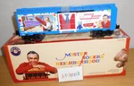 Lionel 2428460 Mister Fred Rogers Sound Boxcar Toy Train Gauge Neighborhood. Fixed Price $94.95.