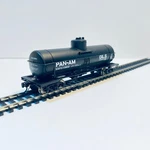 Scale Intermountain Railway Pan-am 10,000 Gallon Riveted Oils Tank Car HO-21. Fixed Price $26.47.