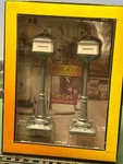 Mth Railking 30-1068 Gray 2-LAMP Set. Fixed Price $24.95.