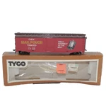 Tyco Ho Scale #374A Chew Mail Pouch Tobacco Billboard Train 50' Box Car &. Fixed Price $13.75.