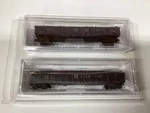 Micro Trains #983 05 069 Scale "b&o Gondolas" Weathered 2 Pack. Fixed Price $58.95.