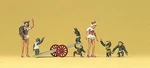 Preiser Circus Figures # 20257 Show Girls With / Seesaw Act. Fixed Price $21.95.