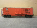Lionel #6-19282 Santa Fe Super Chief To California Boxcar 6464-196. Fixed Price $34.99.