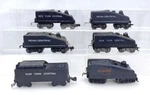6 Marx Trains O Gauge Tenders. Fixed Price $79.99.