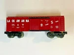 K-line K5117 Scale Lackawanna Phoebe Snow Boxcar Train. Fixed Price $20.00.
