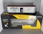 K-line Nash Mustard Wood Reefer Scale K742-8016 Train. Fixed Price $62.95.