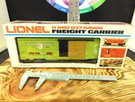 Lionel Gauge Tca Museum Box Car 1983 TTM-7783 Pleasant Valley Process Co. Nos. Fixed Price $48.01.
