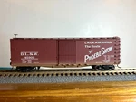 Ertl #???? Lackawanna Wood Box Car #45900 W/kadees & Metal Wheels H.o. 1:87. Fixed Price $24.99.