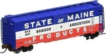 Bachmann Aar 40' Steel Box Bangor & Aroostook - Scale Model Train Freight. Fixed Price $40.80.