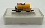 Marklin Mini Club Z 8611 Shell Tank Car W Original Box. Fixed Price $19.95.