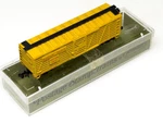 Aurora Postage Stamp N Scale #4883 Missouri Pacific Cattle Car W/ Case. Fixed Price $9.85.