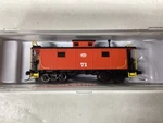 Atlas #50 006 318 Scale Monongahela NE-6 Caboose RD.#71. Fixed Price $28.95.