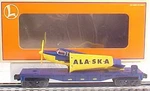 Lionel 6-36021 Gauge Flatcar With Alaska Airplane #6424 Ln/box. Fixed Price $77.59.
