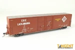 Tangent Ho Greenville 60' Double Door Box Car Erie Lackawanna Delivery 3-1966. Fixed Price $58.95.