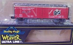 Weaver Scale Ultra Line Wood Side Reefer Black Label Beer 3 Rail Nos. Fixed Price $55.00.