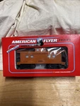 American Flyer Milwaukee Road Animated Caboose W/operating Brake Man 6-49006 Nos. Fixed Price $25.99.