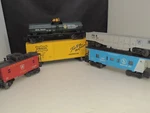 5 Lionel Box Car, Tanker, & Gondola Set (21094-TRAIN-NA). Fixed Price $69.95.