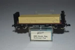 Scale Atlas 2281 Southern Pacific Bulkhead Flat Car With Load C50856. Fixed Price $17.99.