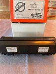 New Precision Scale Ho/brass Prr 41 Round Roof Milk Car Abott 10. Fixed Price $175.00.