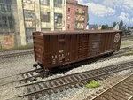 Ho Athearn Rtr 92866 Missouri Pacific 50 Fmc Exterior Post Boxcar Mp #367217. Fixed Price $25.00.