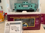 Mth 20-91627 Union Pacific Mow Green Steel Caboose Nib. Fixed Price $129.99.