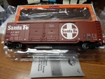 Lionel 6-27218 Atsf Double Box Car W/end Doors Nib Standard Scale Lqqk. Fixed Price $75.00.