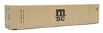 New Walthers 45 Cimc Container Mediterranean Shipping Co. Ho Scale Free Us. Fixed Price $17.99.