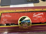 Mth 20-94013 Florida East Coast Reefer Car Ln. Fixed Price $40.00.