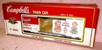 K-line #K649202 Campbell's Soup Kids 90TH Birthday Boxcar Gauge New. Fixed Price $24.99.