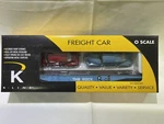 New K-line K691-1392 The Rock Scale Flat Car With Automobiles. Fixed Price $99.00.