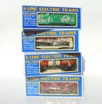 K-line O-gauge 12 Days Of Christmas Gift Set 4 Scale Model Rail Cars Nice!. Fixed Price $69.99.