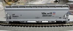 Scale Union Pacific We Will Deliver 3-BAY Acf Covered Hopper. Fixed Price $27.50.