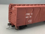 Accurail 7102 40 6-PANEL Wood Boxcar Cb&q #26045 Rtr HO4327. Fixed Price $19.71.