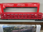 Santa Fe Atsf " Shock Control 89FT Tri-level Open Auto Carrier Scale New. Fixed Price $76.95.