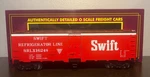Mth Gauge 20-94587 Swift 40' Steel Sided Red Refrigerator/reefer Car 16248 New. Fixed Price $94.99.