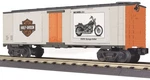 Mth 30-74294 Gauge Harley-davidson 40' Window Box Car With 2001 Springer. Fixed Price $59.99.