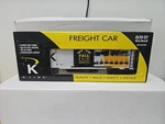 K-line O/O27 K641-7416 Fall Fair Days 2004 Boxcar Nib. Fixed Price $15.95.