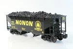 Lionel 27039 Scale Monon 41575 Offset Hopper Rolling Stock. Fixed Price $180.00.