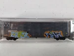 Micro-trains 18144300 Scale Graffiti 50' Box Car Norfolk Southern #984500. Fixed Price $39.95.