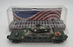 Menards 279-0863 Gauge Army Flatcar And Tank With Lights & Sounds Ln/box. Fixed Price $49.49.