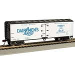 Bachmann Industries Ho 40' Wood Reefer Dairymen's League BAC19810 Rolling. Fixed Price $45.00.