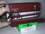 Bowser #55401 Pennsylvania X-32 50' Round Roof Box Car #58953 Kit H.o. 1/87. Fixed Price $18.99.